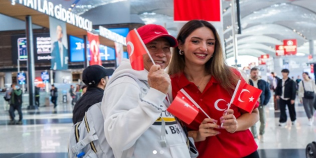 İstanbul Havalimanı’nda Cumhuriyet’in 103. Yıl Dönümü Kutlamaları Yapıldı